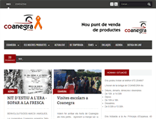 Tablet Screenshot of coanegra.com